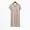 Khaki, variant on Sleepwear for Women Summer Solid Color Breathable Nightgown Leisure Crew Neck Short Sleeve Pajamas Summer Pajamas