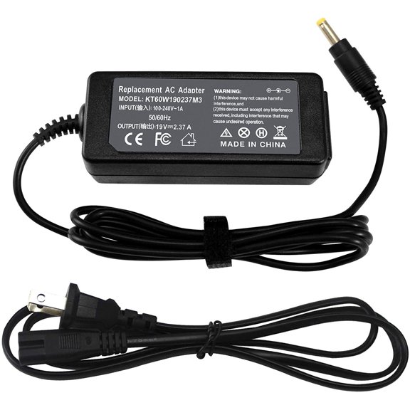 19V AC DC Adapter for Toshiba Chromebook 2 CB35-B3330, CB35-B3340; Toshiba Satellite Click 2 Pro P35W-B3226, W35Dt-A3300 Power Supply Cord Charger Cable PSU