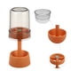 thumbnail image 3 of Soporte para Cepillos de Dientes con Tapa con 3 Ranuras PP para Baño 1Pz Naranja 8.66''x2.99'', 3 of 7