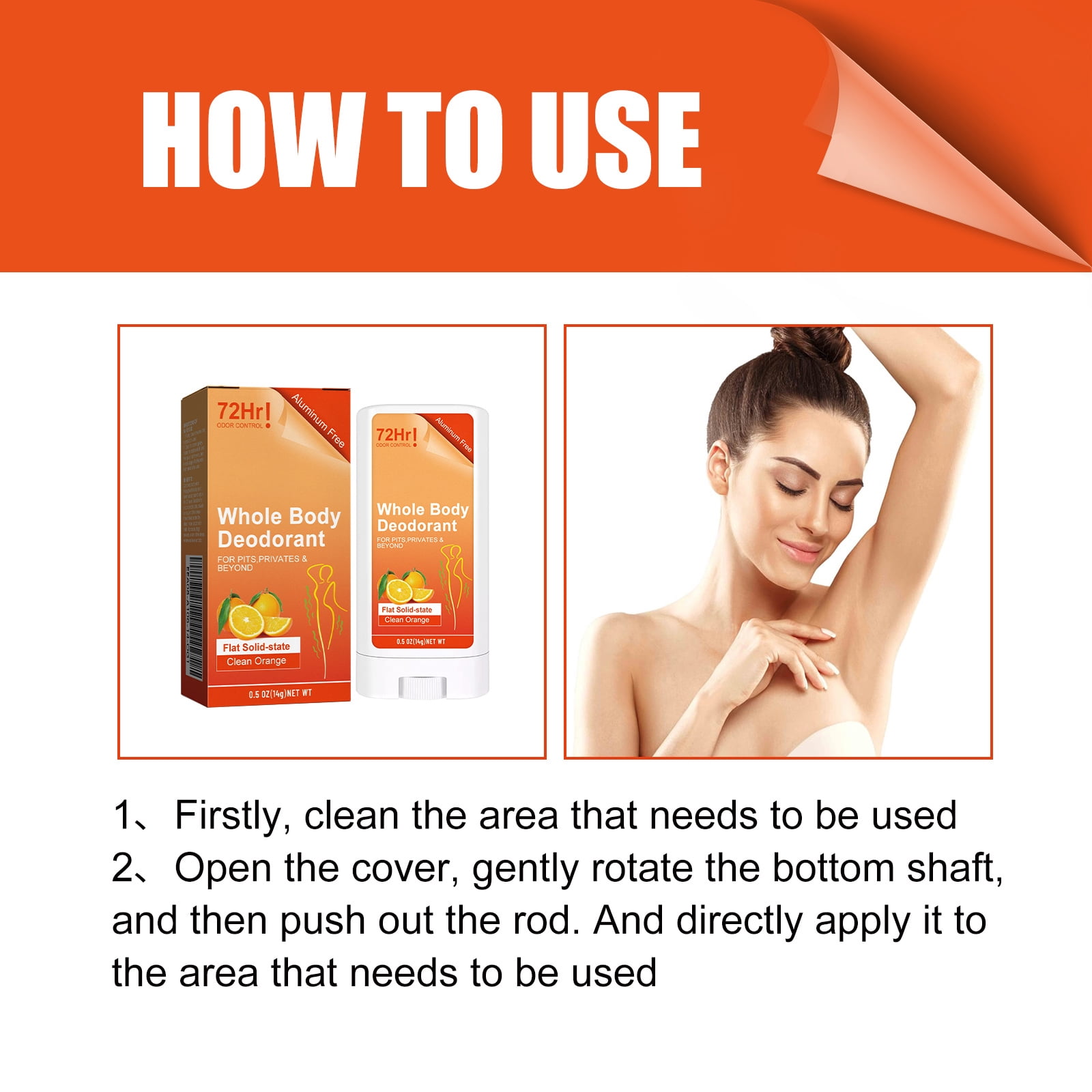 Alvantor Antiperspirant Deodorant for Women and Men, All Day Sweat Control, Fresh Scent, 0.5oz