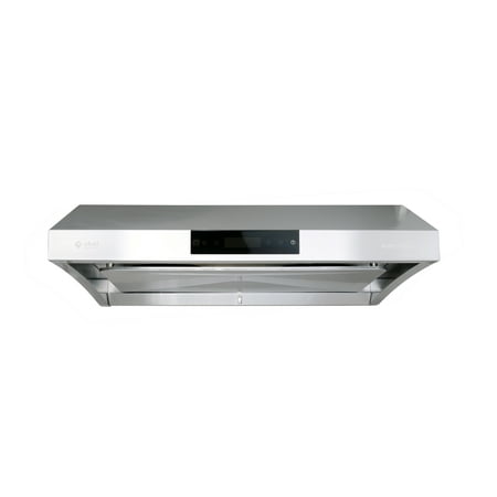 Range Hood Outlet - Chef 30” Under Cabinet Range Hood PS38, Stainless Steel, Steam Auto Clean, 950 CFM, Touch Panel w/Digital Clock, Bright Lamps, Perimeter Aspiration Extraction