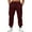 Wine, variant on Men'S Casual Pants, Jogger With Elastic Waist, Relaxed Fit Casual Trousers For All-Season Daily Wear & Gift Ideas Pants Brown Cargo Men Black Pants Winter Clothes Outfits (3XL, Light Gray) ZManTrek