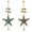 C, variant on Coastal Wooden Shell Wall Hanging with LED Light, Luminous Beach Style Decor with Pearl Beads and Rope, for Bathroom Bedroom and Seaside Areas, 13.8" x 5.1"
