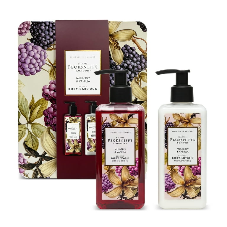 Pecksniff's Body Care Duo Gift Set, Wildwood Mulberry & Vanilla