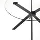 thumbnail image 2 of Home Gear Round Dining table with black X-base, 2 of 3