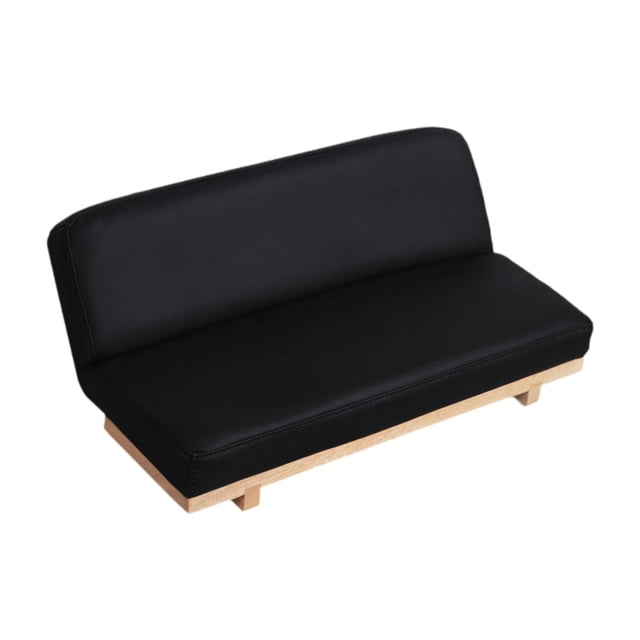 Reposamanos de manicura con base de madera, almohada de manicura para uso de técnicos de uñas. negro