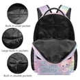 thumbnail image 6 of Jeiento Girls School Backpack 16 Inch Space Axolotl Lightweight Water-Resistant Polyester Bookbag with Multiple Pockets for Elementary School, Casual Travel Daypack, 6 of 7