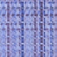 thumbnail image 1 of Ahgly Company Machine Washable Indoor Square Transitional Jeans Blue Area Rugs, 4' Square, 1 of 7