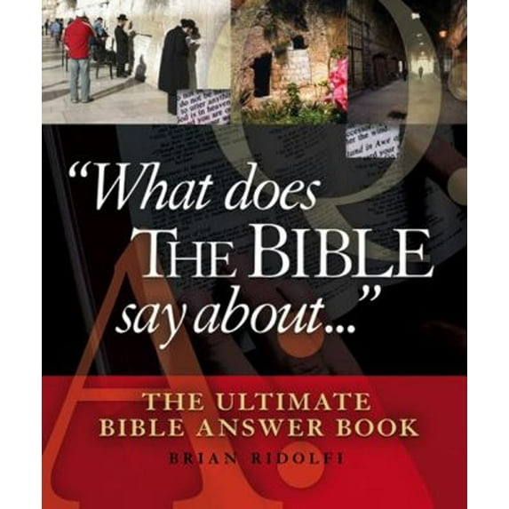 Pre-Owned What Does the Bible Say about . . .: The Ultimate Bible Answer Book (Hardcover) 0899573797 9780899573793