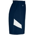 thumbnail image 6 of Holloway Sportswear M Dual-Side Single Ply Shorts Navy/White 224079, 6 of 6