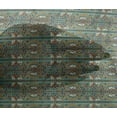 thumbnail image 4 of oneOone Viscose Chiffon Fabric Stripe|Leaves & Floral Block Printed Fabric 1 Yard 42 Inch Wide, 4 of 4