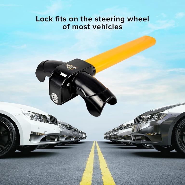 Armor All Steering Wheel Lock, Carbon Steel Anti-Theft Device photo 5