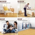thumbnail image 3 of Yes4All Interlocking Foam Exercise Mat, 7/16" Thick, 24x24", 48 Sq Ft, Light Oak Wood, 3 of 7