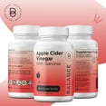 thumbnail image 4 of Apple Cider Vinegar Capsules 4-in-1 Formula - with Garcinia, Turmeric & Cayenne - 1500mg, 90 Capsules - Metabolic Support, Gut Health - Non-GMO, Gluten Free Supplement, 4 of 9