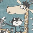 thumbnail image 4 of Safavieh Carousel Kids Talisha Sunshine Animals Area Rug, 4 of 8