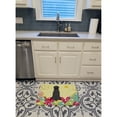 thumbnail image 3 of Carolines Treasures BB6026RUG Easter Eggs Black Russian Terrier Machine Washable Memory Foam Mat 19 X 27" multicolor, 3 of 4