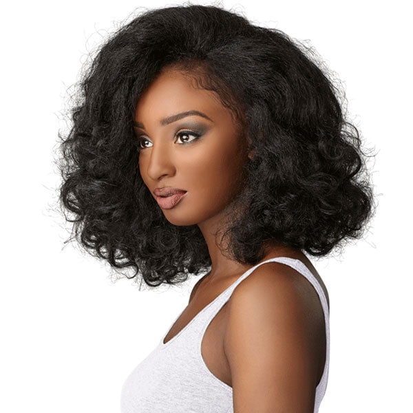 CURLS KINKS  COIW TOP LADY COLACE BABY HAIR SYNTHETIC FIBER WIG
