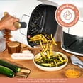 thumbnail image 4 of Beautiful 6 Qt Air Fryer with TurboCrisp Technology, EverGood Ceramic Nonstick Coating, White Icing by Drew Barrymore, 4 of 18