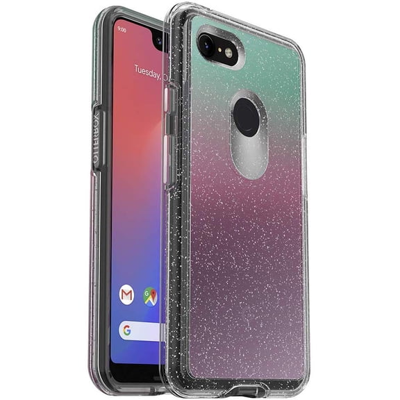 OtterBox Symmetry Clear Series Case for Google Pixel 3 XL, Gradient Energy