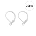 thumbnail image 4 of Clip para Pendientes Amonsee Accesorio Bricolaje Joyería Gancho Metal galvanoplastia 20 pares, 4 of 8