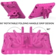 thumbnail image 4 of HCTian Compatible with iPad mini 1/2/3/4/5 7.9" Cute Case Lightweight Shockproof Case EVA Foam Cover with Shoulder Strap & Stand Cover for Boys Girls, 4 of 7