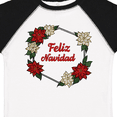 thumbnail image 4 of Inktastic Feliz Navidad Poinsettia Boys or Girls Toddler T-Shirt, 4 of 5