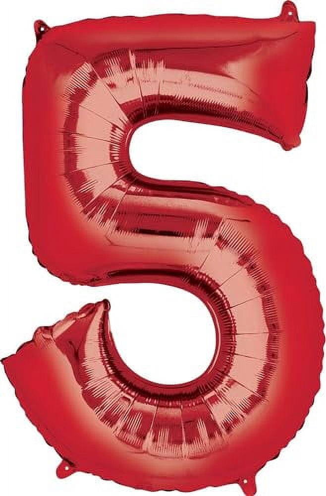 Anagram 5th Birthday Party Supplies 7pc Pikachu Foil Balloon Bouquet Decorations