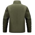 thumbnail image 3 of Dpytoraw Men's Winter Zip Up Polar Fleece Jacket Athletic Hiking Outdoor Jackets With 3 Pockets, 3 of 4