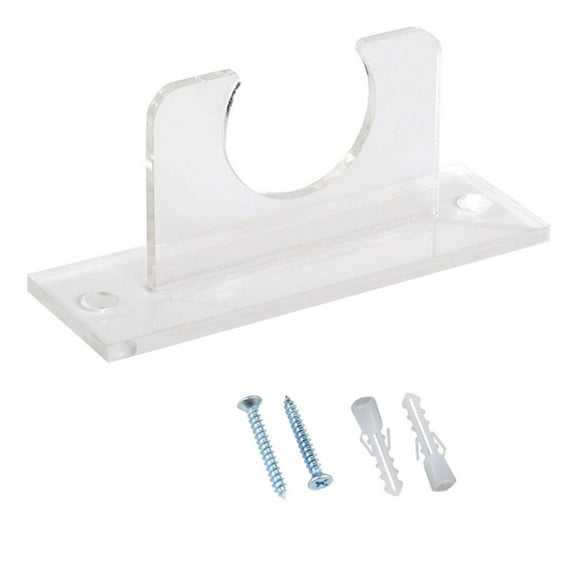 TAILTOSS Transparent Acrylic Wall Softball Bat Bracket Vertical Baseball Bat Storage Rack