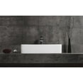 thumbnail image 4 of Mia Over the Counter Vessel Ceramic Basin Sink, Glossy White, 4 of 4