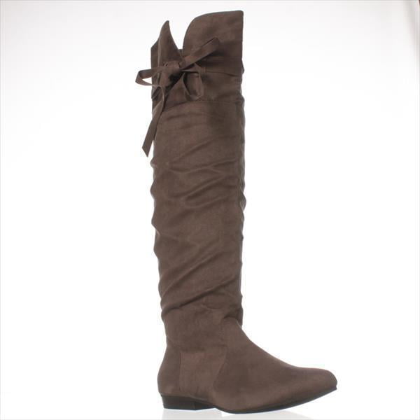 Justfab grey boots Clearance