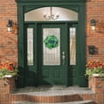 thumbnail image 5 of VOTRUDI Spring Saint Patrick's Day Front Door Wreath,St. Patrick's Day Wreaths for Front Door,Mini Leprechaun Wreath with Clovers St. Paddy's Day Decorations,12x12in，Green, 5 of 9