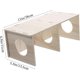 thumbnail image 2 of KAIYANG Juguetes de decoración para hámsteres, cabaña de madera para mascotas, hurón, ventana, ratones, escondite para hámsteres, juguete, 28 x 13,5 cm, M, 2 of 5