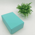 thumbnail image 2 of Dosaele 2Pcs Yoga Blocks Works for Various Poses Yoga Block Comfortable Support Yoga Blocks Great for Home Or Gym Use Green, 2 of 4
