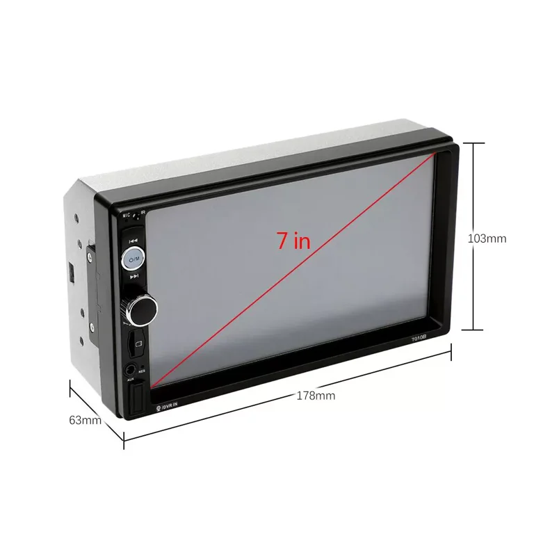What are the Dimensions of a Double Din Car Stereo: Exact Size Guide