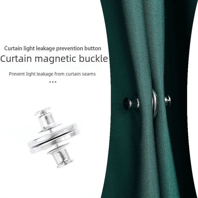 Hebilla magnética para cortina Hebilla antifugas de luz Hebilla magnética fuerte Correa de metal extraíble sin herramientas Hebilla fija Hebilla magnética