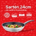 thumbnail image 3 of Cookit Sartén Acero Inox 24cm Antiadherente CFP24, 3 of 9