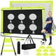 thumbnail image 1 of Goles de fútbol Hoerlar para niños de 6 x 4 pies con balón de fútbol, escalera y conos, 1 of 7