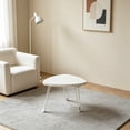 thumbnail image 4 of Rewenti Small Table Foldable Sofa Side Table Mobile Small Round Table Small Household Dining Table Outdoor Household, 4 of 6