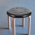 thumbnail image 4 of Moluckfu Cubierta De Asiento Plástico Para Banco Redondo Uso Doméstico En Color Negro Resistente Y Duradero, 4 of 7