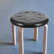 thumbnail image 1 of unbranded Cubierta De Asiento Para Taburete Redondo En Plástico Resistente Color Negro Para Celebraciones, 1 of 7