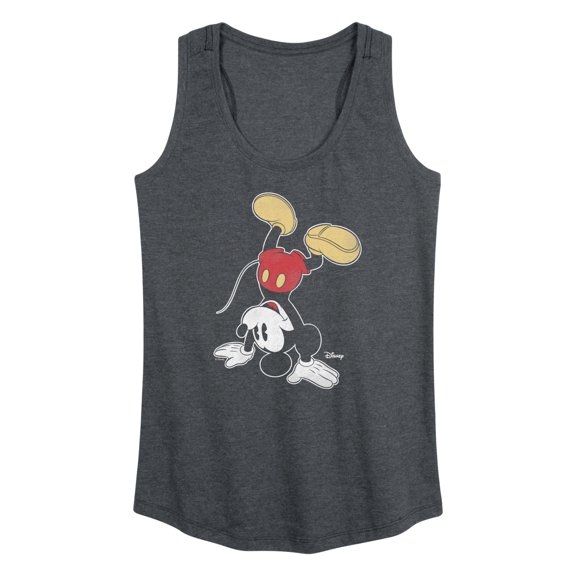 Disney - Mickey Handstand - Women's Racerback Graphic Tank
