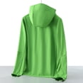thumbnail image 4 of Men's Upf 50+ Protection Clothing Zip Up Mesh Breathable Lightweight Hoodie Shirts Hiking Jackets, 4 of 4