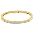 thumbnail image 2 of 14K Yellow Gold 1 1/7 ct TDW Diamond Tennis Bracelet (G-H,VS1-VS2), 2 of 7