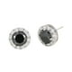 thumbnail image 1 of Aretes redondos Qarigey para fiesta de niñas con diamantes de imitación cobre, 1 of 6