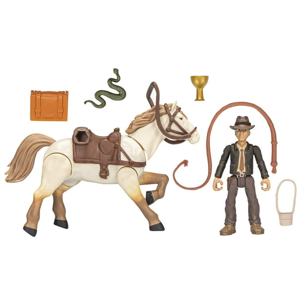 Set de figuras de acción Hasbro Indiana Jones Worlds of Adventure