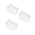 thumbnail image 4 of SOPOTUTU hemoton 3pcs pvc toy organizer rectangular clear large capacity foldable for home and playtime use, 4 of 8