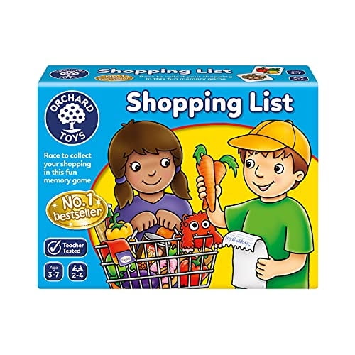 Lista de compras de Orchard Toys - Juego de memoria educativa - Edad 3-7 - Perfecto para e Orchard Toys Orchard Toys