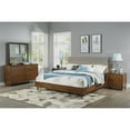 thumbnail image 2 of Bowery Hill Mid-Century Styled Wooden Nightstand in Brown Finish, 2 of 4
