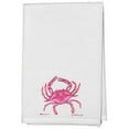 thumbnail image 2 of Betsy Drake Pink Crab Guest Towel Set of 2, 2 of 3